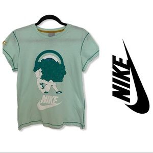 NIKE | Limited Issue [No. NR-72] Mint Graphic Tee